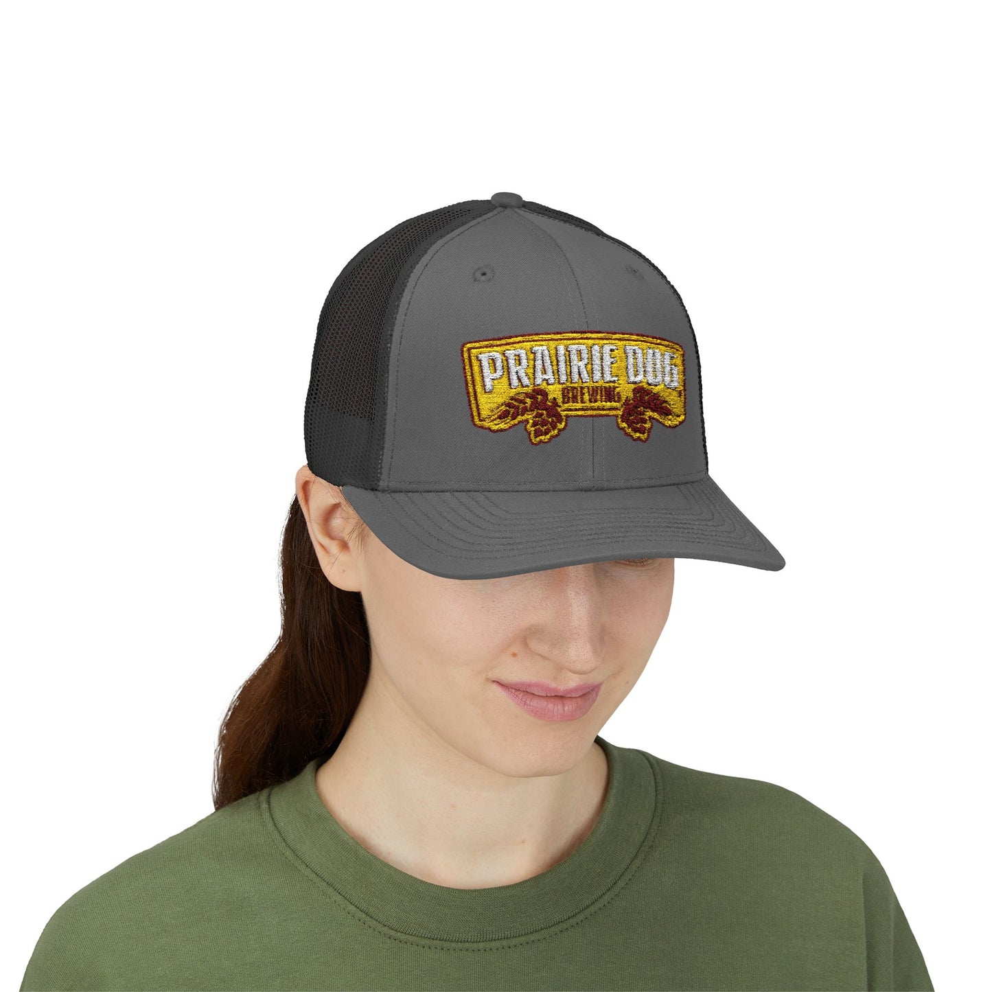 Prairie Dog Embroidered Trucker Hat