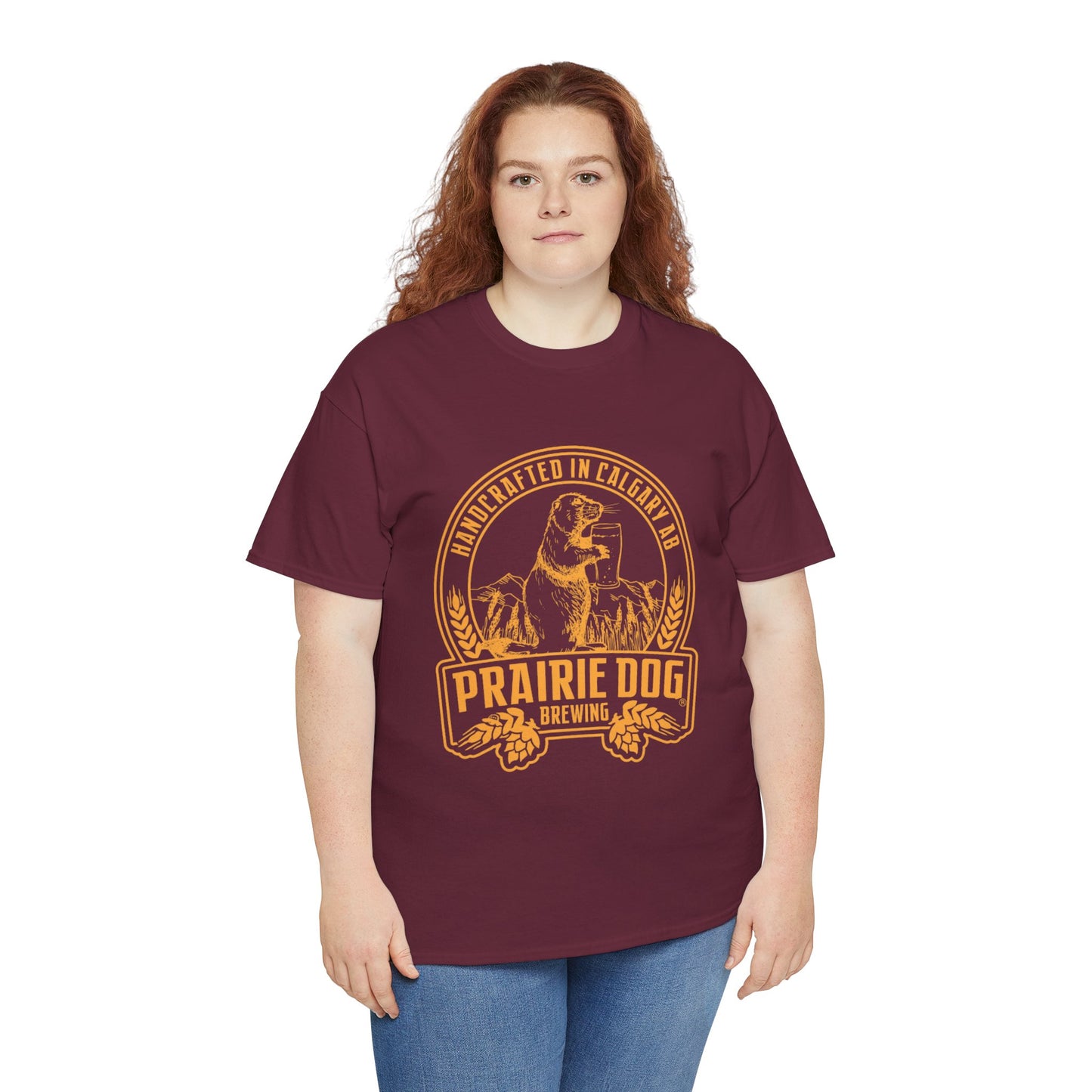 Prairie Dog Maroon Classic Tee (Unisex)