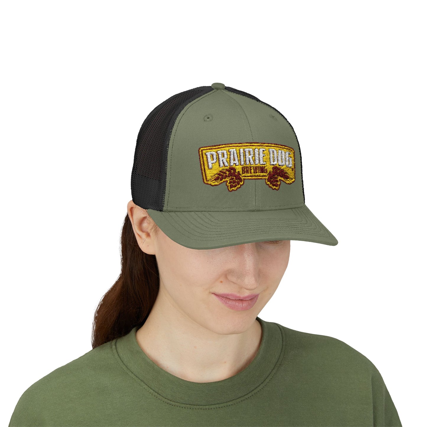 Prairie Dog Embroidered Trucker Hat