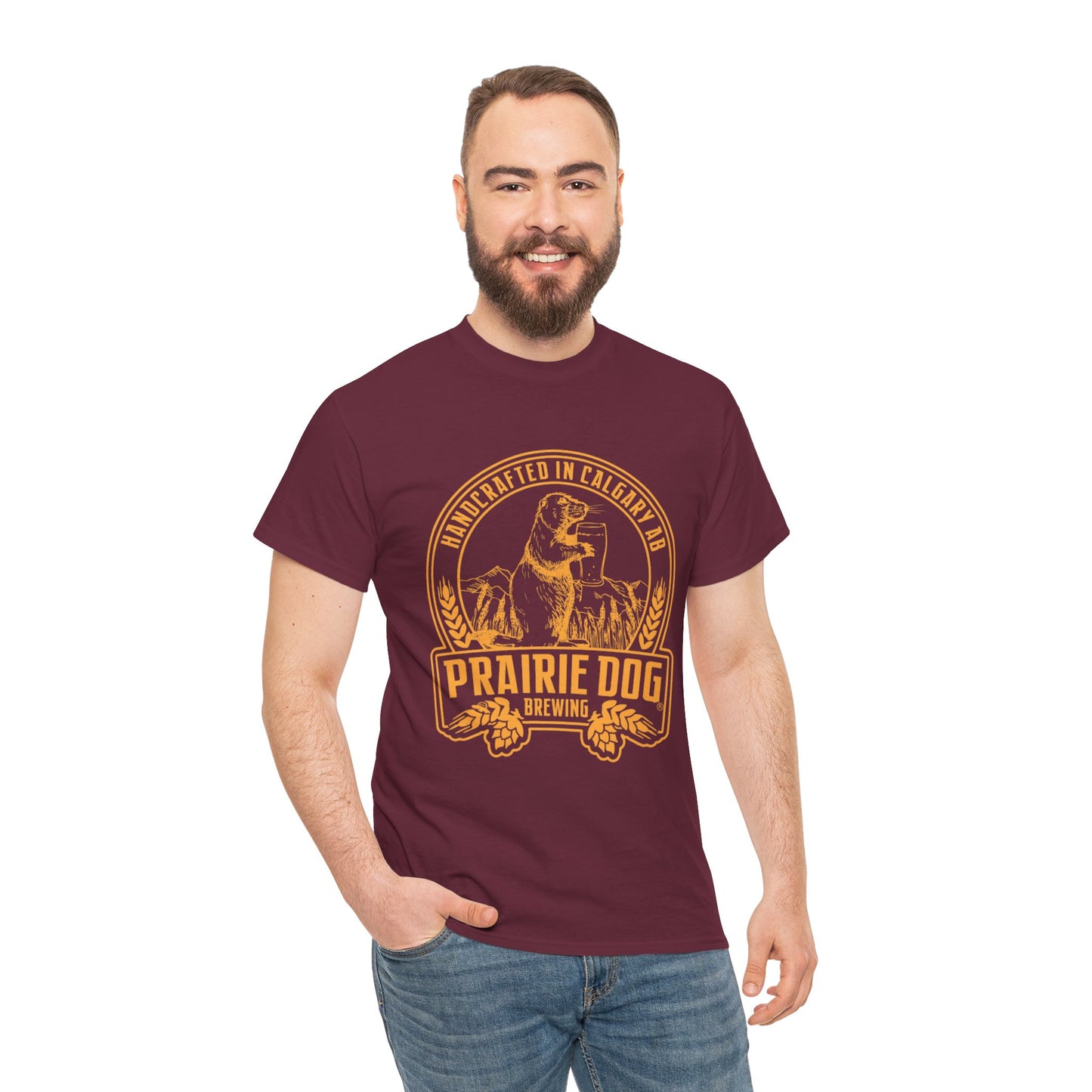 Prairie Dog Maroon Classic Tee (Unisex)
