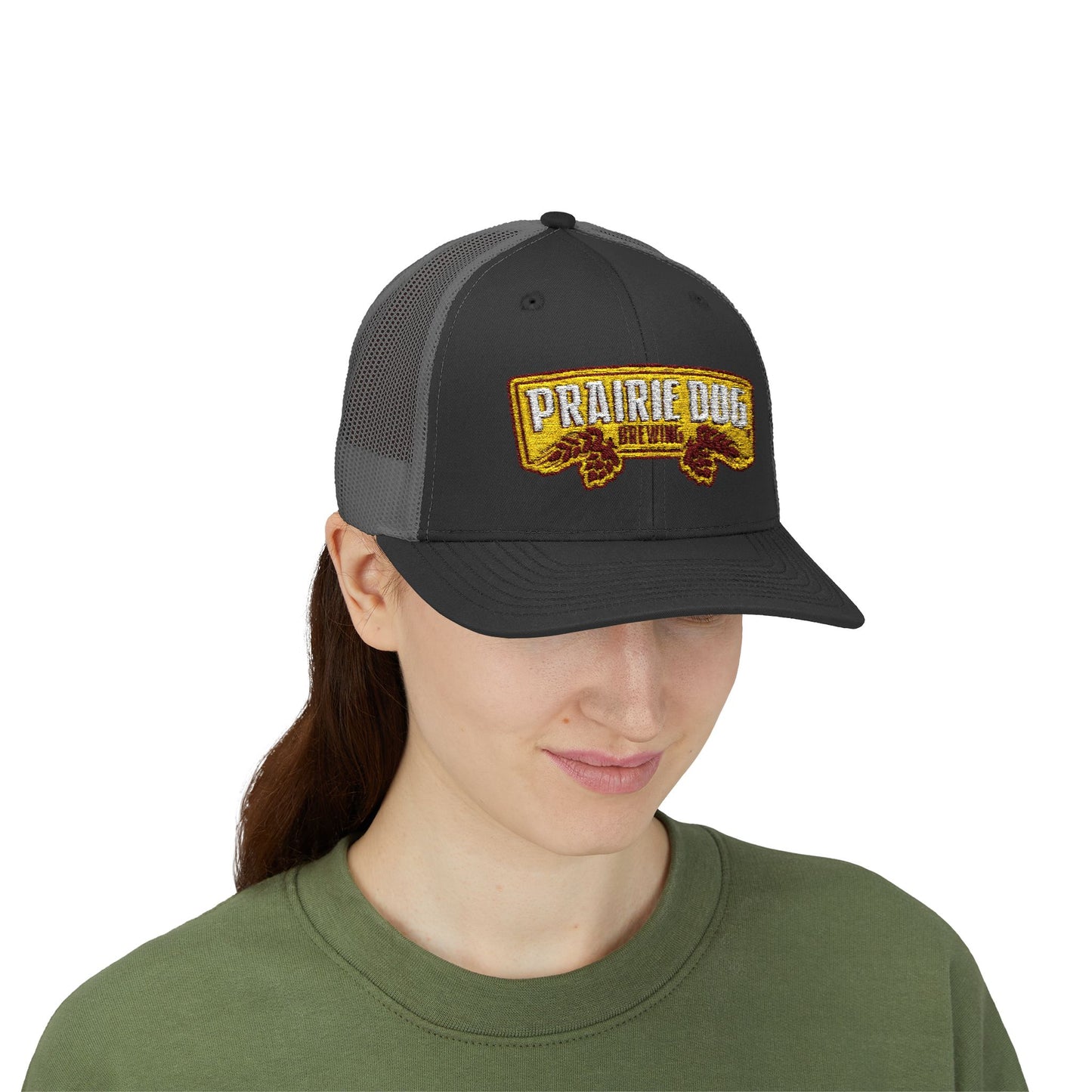 Prairie Dog Embroidered Trucker Hat
