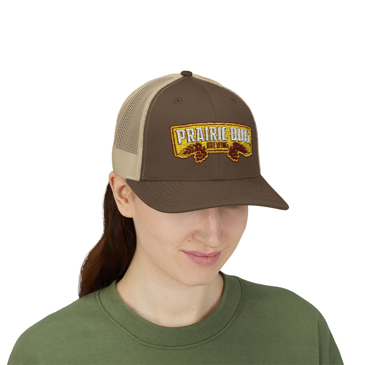 Prairie Dog Embroidered Trucker Hat