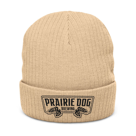 Prairie Dog Embroidered Beanie