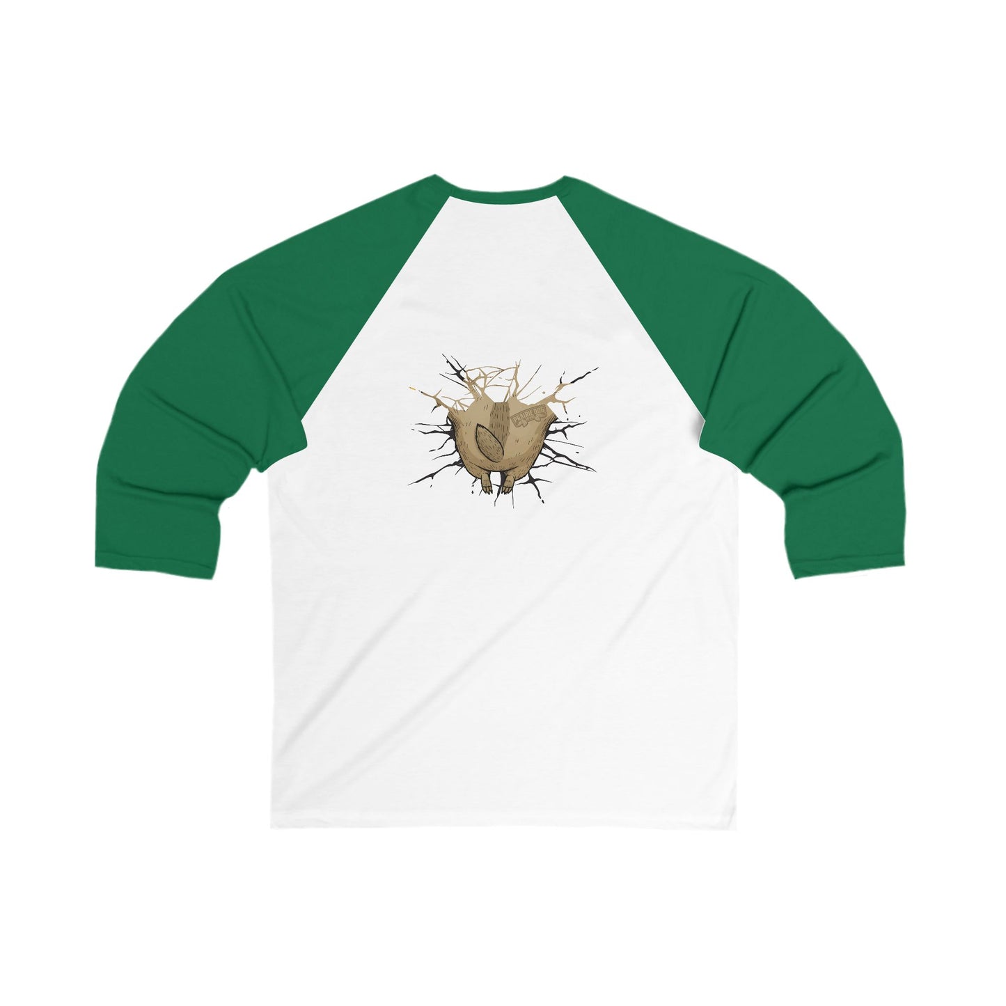 Alby Burrow Baseball Tee Front/Back