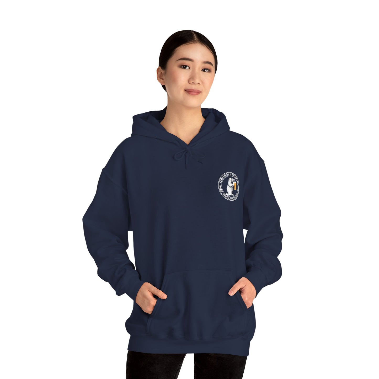 Alby Mascot Hoodie Front/Back (Unisex)